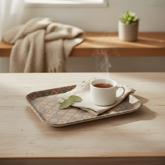 Plastic Tray Set 3 Pcs